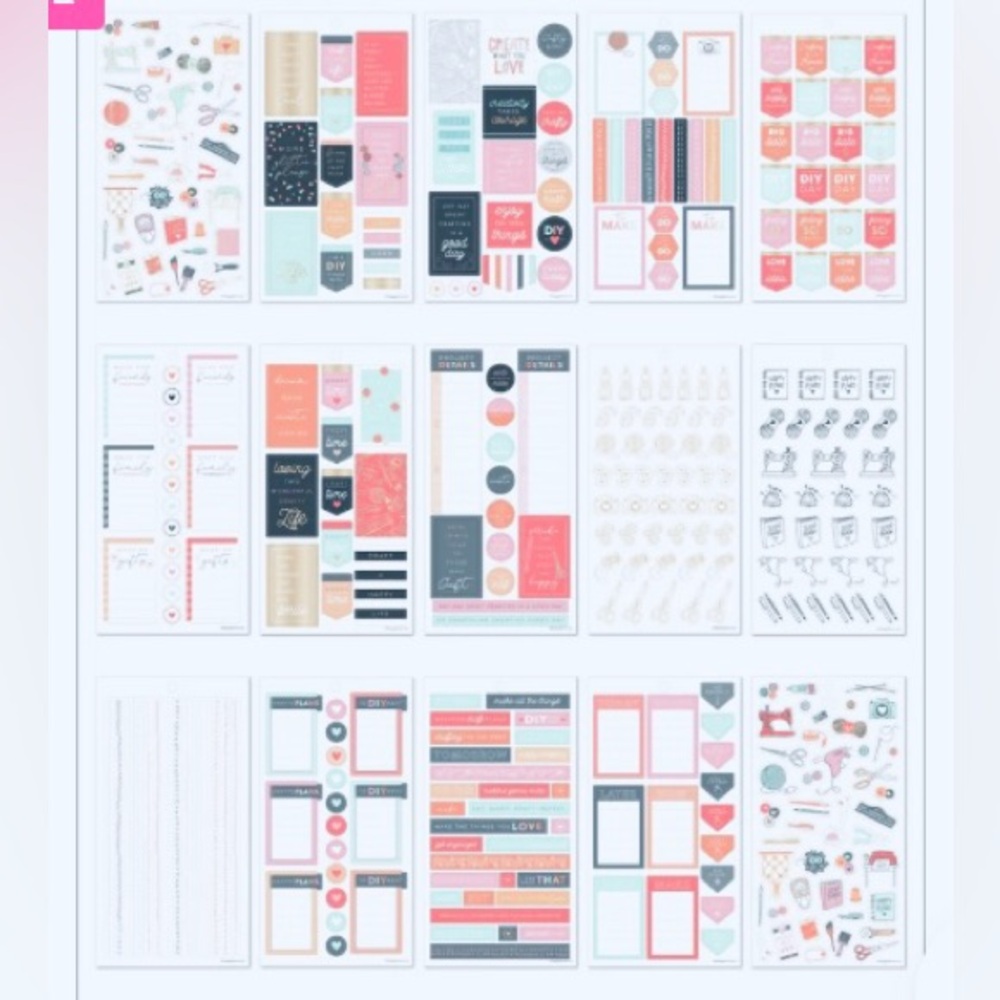 Happy Planner & Stickers Set - NEW! - Picture 12 of 16